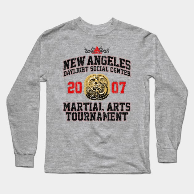 New Angeles 2007 Martial Arts Tournament (Variant) Long Sleeve T-Shirt by huckblade